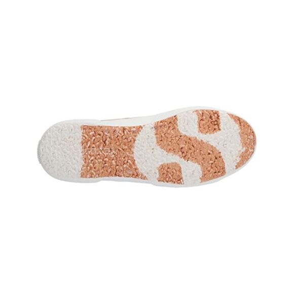 SUPERGA Womens Orange Traction Eyelets Logo Fantasy Cotu Athletic Sneakers 39.5 - Picture 4 of 4